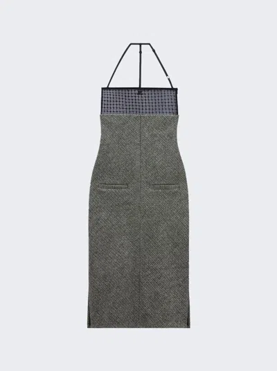 Courrèges Lingerie Bigout Caviar Long Dress In Multi