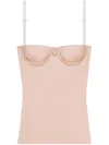 Courrèges Lingerie Interlock Top In Neutrals