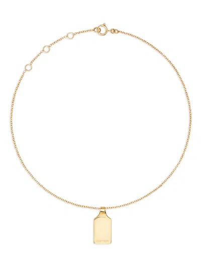 Courrèges Little Charm Neckless In Gold