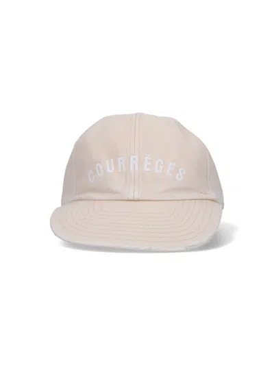 COURRÈGES LOGO BASEBALL CAP