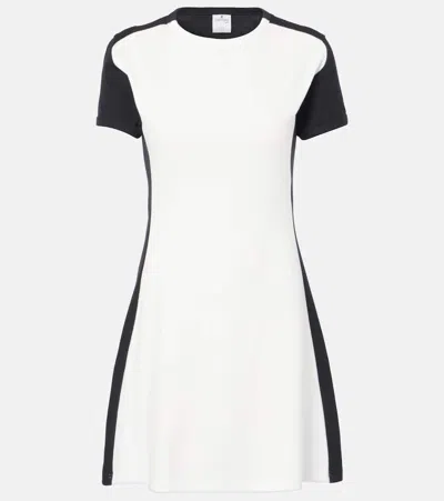 COURRÈGES COURRÈGES LOGO COTTON JERSEY T-SHIRT DRESS