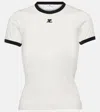 Courrèges Courreges T-shirt Woman In White