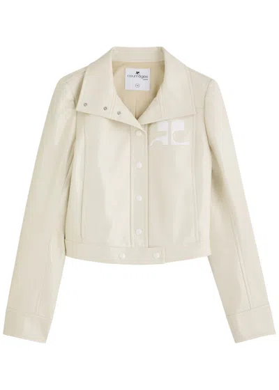 COURRÈGES COURRÈGES REEDITION CRINKLED VINYL JACKET