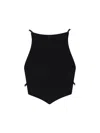 Courrèges Courreges Women Pointy Ribbed Knit Tank Top