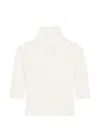 Courrèges Cropped-pullover Mit Logo-detail In White