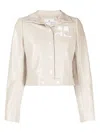 Courrèges Logo-detail Jacket In Neutral