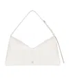 Courrèges Logo-detail Shoulder Bag In White