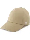 Courrèges Courregès Signature Cap In Neutrals
