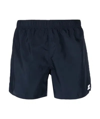 COURRÈGES COURRÈGES LOGO EMBROIDERED SHORTS