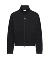 Courrèges Logo Tech Track Jacket In Black