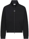 Courrèges Logo Tech Track Jacket In Black
