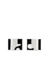 Courrèges Logo-enamel Ring Set In Silver