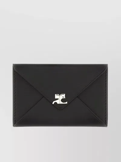 Courrèges Logo Envelope Card Holder