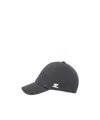Courrèges Logo Hat In Black