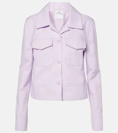 Courrèges Logo Jacket In Pink