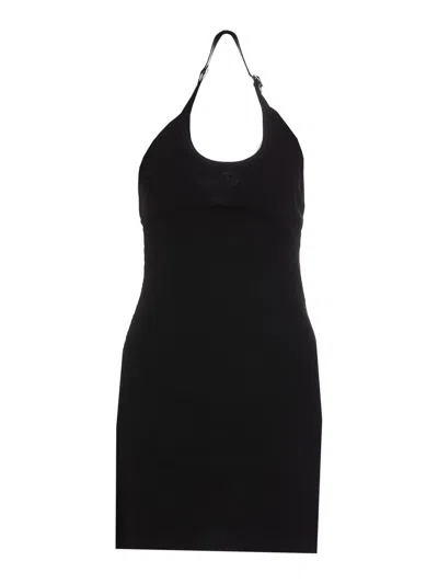 Courrèges Courreges "top Holistic With Buckle Detail In Blue