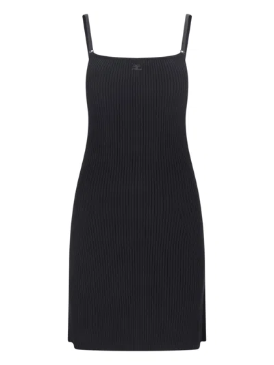 COURRÈGES LOGO MINI DRESS