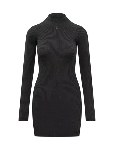 Courrèges Courreges Logo Mini Suit In Black