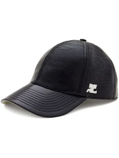 COURRÈGES LOGO-PATCH BASEBALL CAP