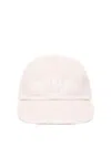 Courrèges Logo Patch Baseball Hat In Black