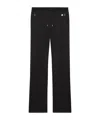 Courrèges Logo-patch Interlock Track Pants In Black