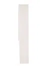 Courrèges Logo-patch Ribbed-knit Scarf In Neutrals