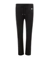 Courrèges Logo-patch Track Pants In Black