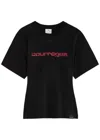 Courrèges Courreges Women Courreges Belted Printed Stone T-shirt In Black