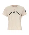 Courrèges Courreges "ac Straight T Shirt With Print In Nude