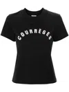 COURRÈGES LOGO-PRINT T-SHIRT