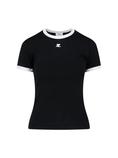 COURRÈGES LOGO T-SHIRT