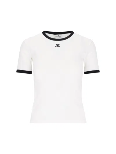 COURRÈGES LOGO T-SHIRT