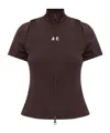 Courrèges Logo Top In Brown