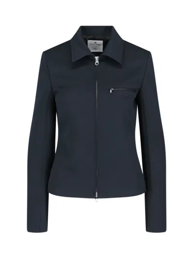 COURRÈGES LOGO ZIP JACKET