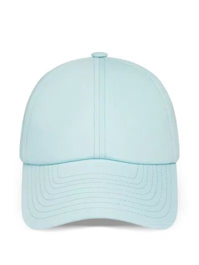 Courrèges Logo-detail Baseball Cap In Blue