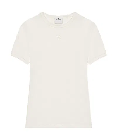 COURRÈGES COURRÈGES LOGO SLIM T-SHIRT