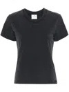 Courrèges Ac Straight Stonewashed T-shirt In 灰色