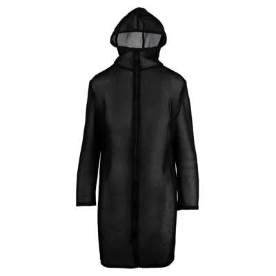 Pre-owned Courrèges Long Hoodie - '10s In Black