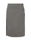 COURRÈGES LONG SKIRT