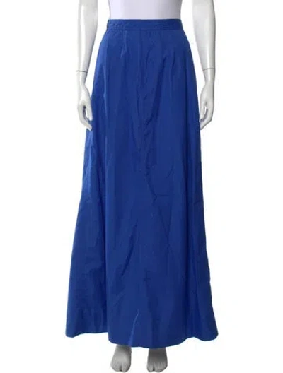 Pre-owned Courrèges Long Skirt In Blue