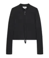 Courrèges Jacke Mit Reissverschluss In Black