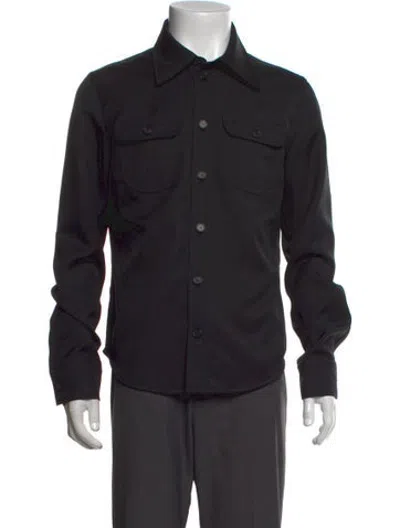 Pre-owned Courrèges Long Sleeve Shirt In Black