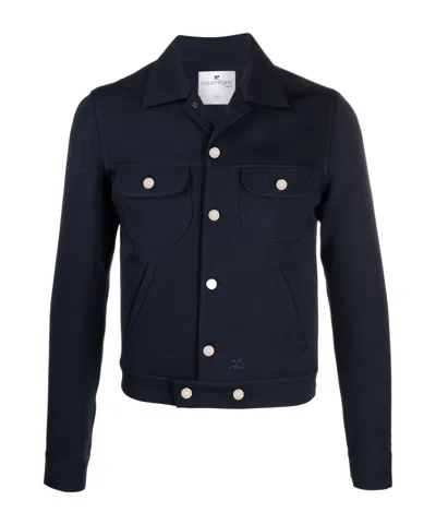 COURRÈGES LONG-SLEEVED CASUAL JACKET