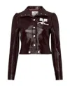 Courrèges Courreges Reedition Reedition Vinyl Jkt In Black