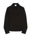 Courrèges Long-sleeved Shirt In Black