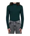 Courrèges Long-sleeved Sweater In Black