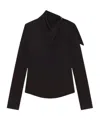 Courrèges Asymmetrical Blouse