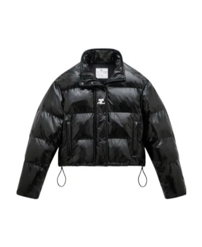 COURRÈGES VINYL PUFFER JACKET