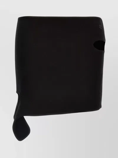 COURRÈGES 'LOOP MILANO' SKIRT WITH ASYMMETRIC HEM