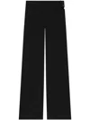 Courrèges Loop Palazzo Pants In Black